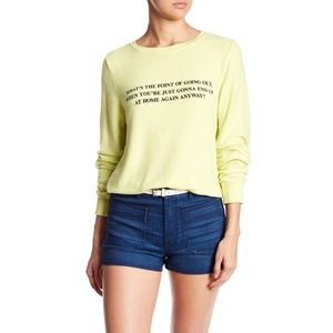 ✨WILDFOX What's The Point BBJ Baggy Beach Jumper